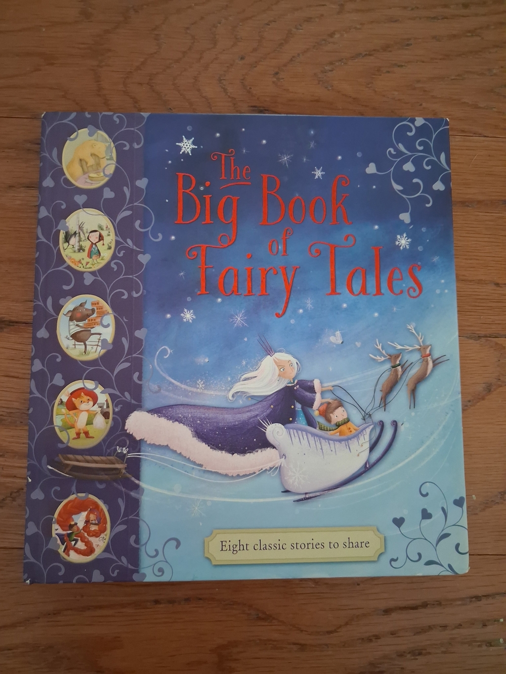 The Big Book of Fairy Tales - Blue Illustrated Kids Storybook
